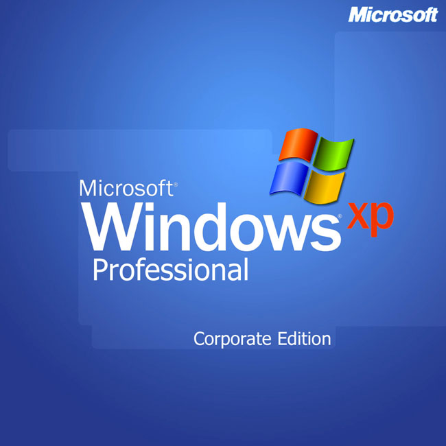Microsoft Windows XP Professional Corporate Edition.
